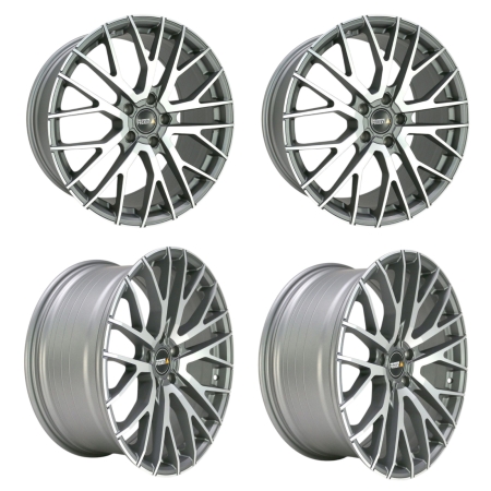 9x20 ET42/39 Twin-Monotube-Projekt-20.2 Alufelge gunmetal gebürstet für VW T5